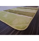 Groene badmat met antislip onderkant