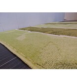Groene badmat met antislip onderkant