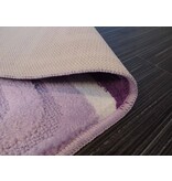 Mooie badmattenset Lila Met antislip onderkant