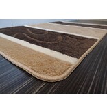 Mooie bruine antislip badmatten