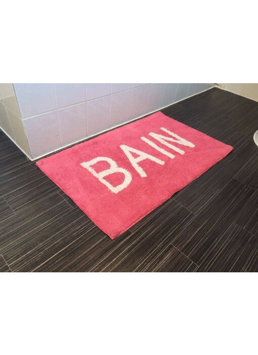 Roze badmat