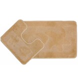 Voordelige badmatten Set van 50x80 + 40x50