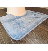 Voordelige badmatten Set van 50x80 + 40x50