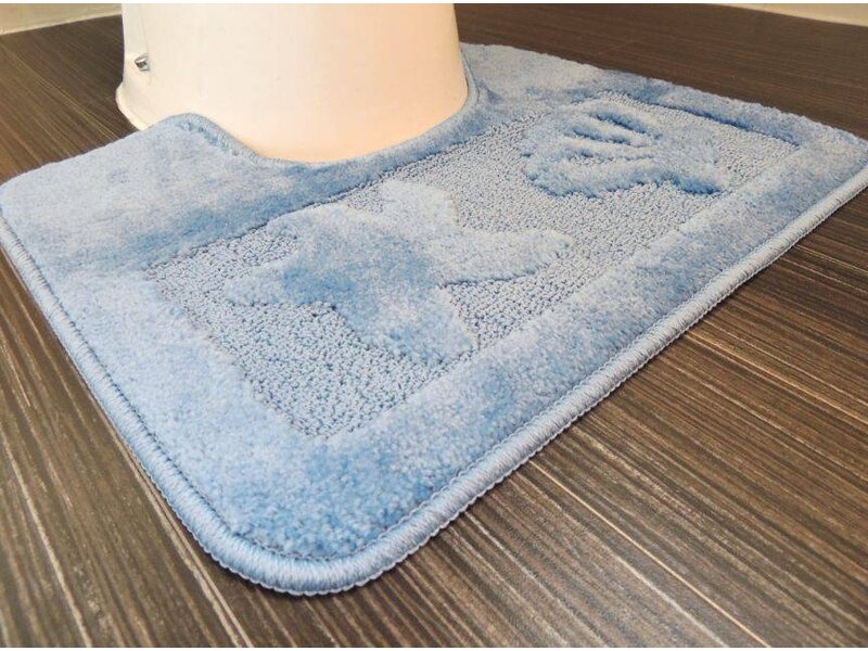 Voordelige badmatten Set van 50x80 + 40x50