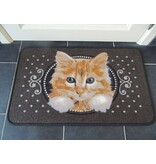 Deurmat afbeelding kat 50x80cm