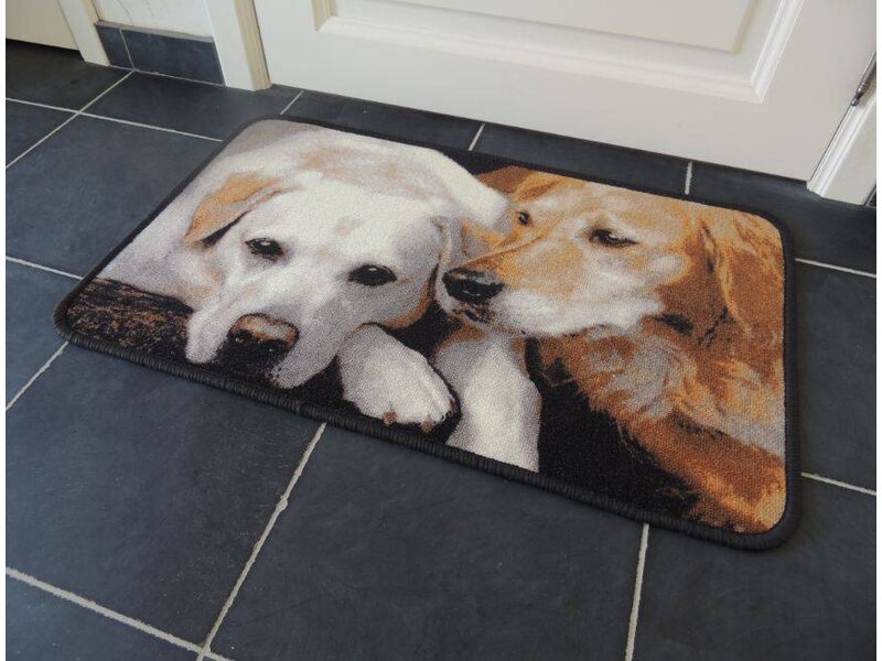 Deurmat afbeelding hond 50x80cm