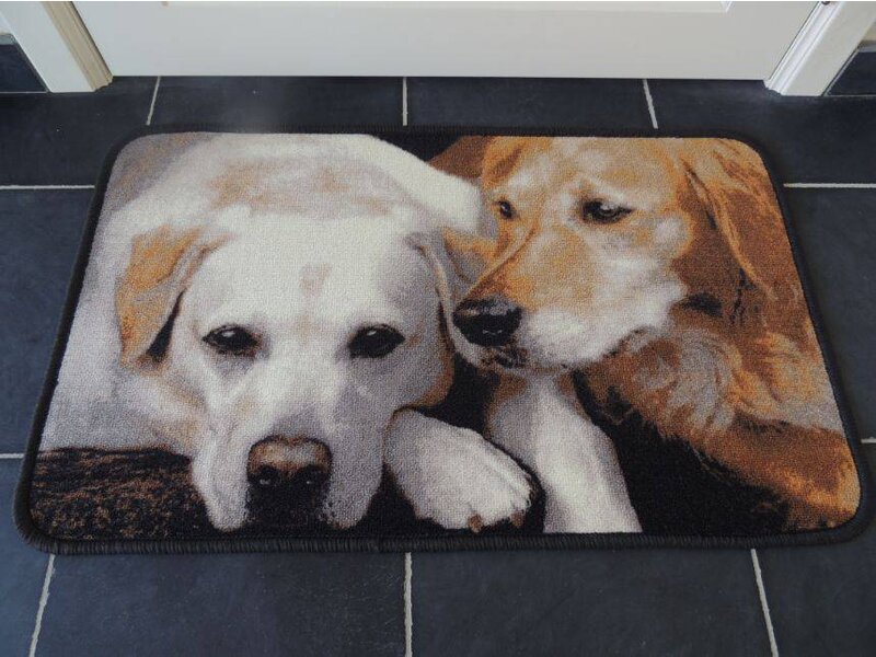 Deurmat afbeelding hond 50x80cm