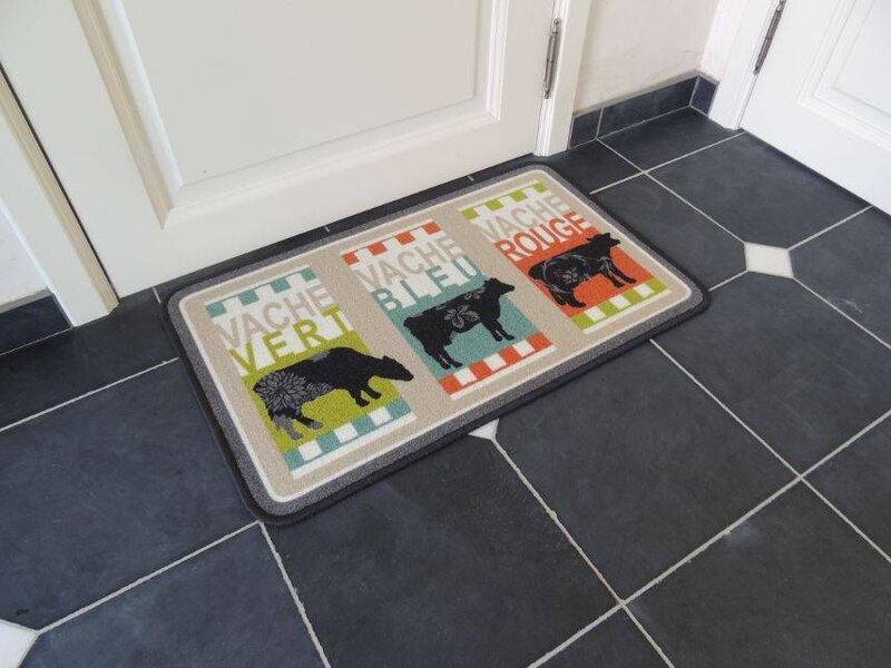 Deurmat afbeelding koe 50x80cm