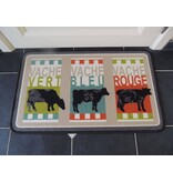 Deurmat afbeelding koe 50x80cm