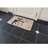 Deurmat mooie print 50x80cm