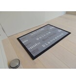 Mooie deurmat voor binnen Home 50x70cm