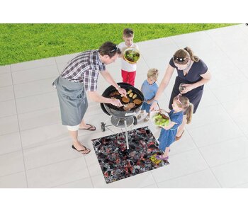 BBQ-mat Houtskool
