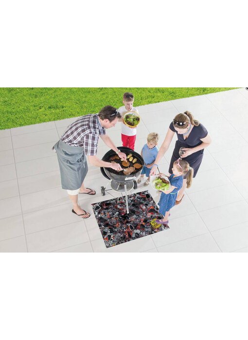 BBQ-mat Houtskool