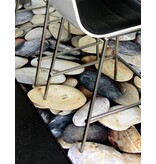 Stoer design tapijt met leuke print