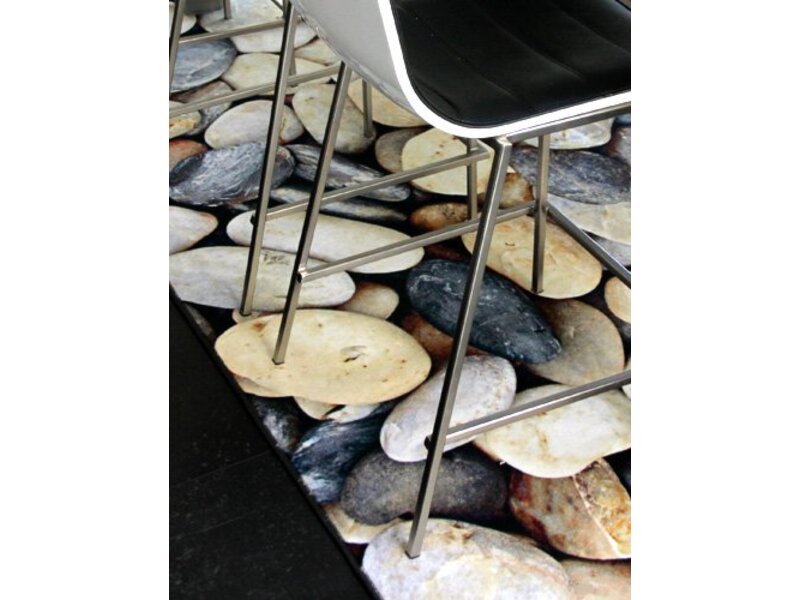Stoer design tapijt met leuke print