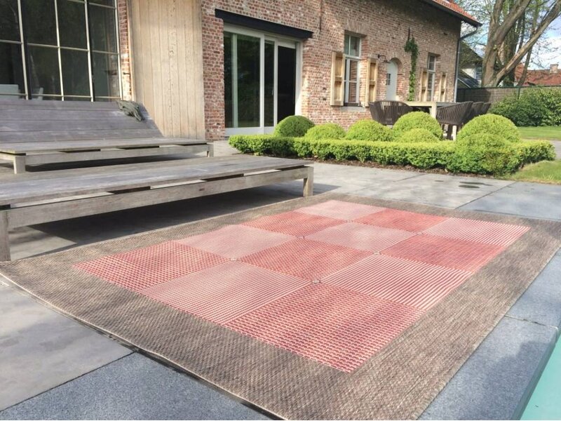 Kleurrijk tapijt voor buiten