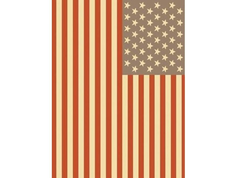 Tapijt voor buiten met vlag van USA