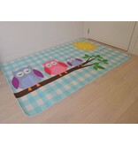 Kleurrijk tapijt voor babykamer of kinderkamer