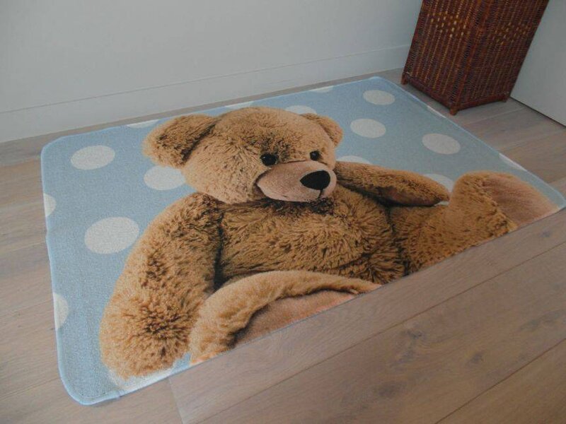 Vloerkleed babykamer jongen 80x120