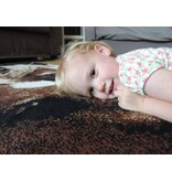 Groot tapijt met afbeelding paarden 160x220