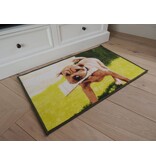 Vloerkleed afbeelding hond 50x80cm
