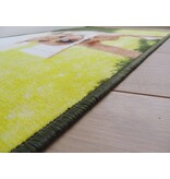 Vloerkleed afbeelding hond 50x80cm