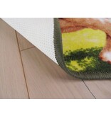 Vloerkleed afbeelding hond 50x80cm