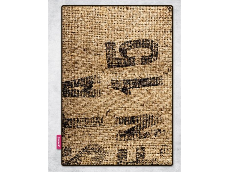 Stoer design tapijt met leuke print