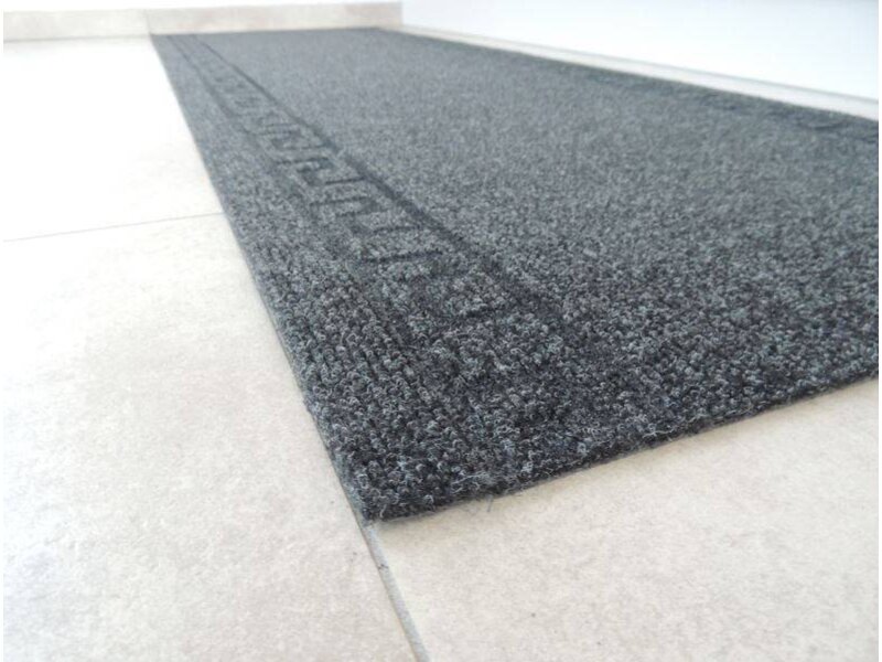 Keukenloper op maat antraciet - breedte 66cm