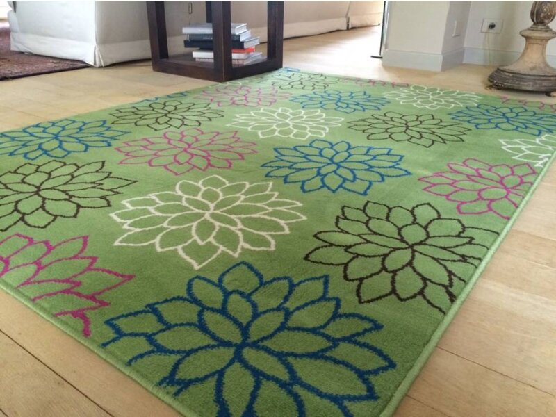 Goedkoop tapijt groen 160x220