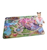 Groot tapijt prinsessen 130x180cm - SUPERZACHT