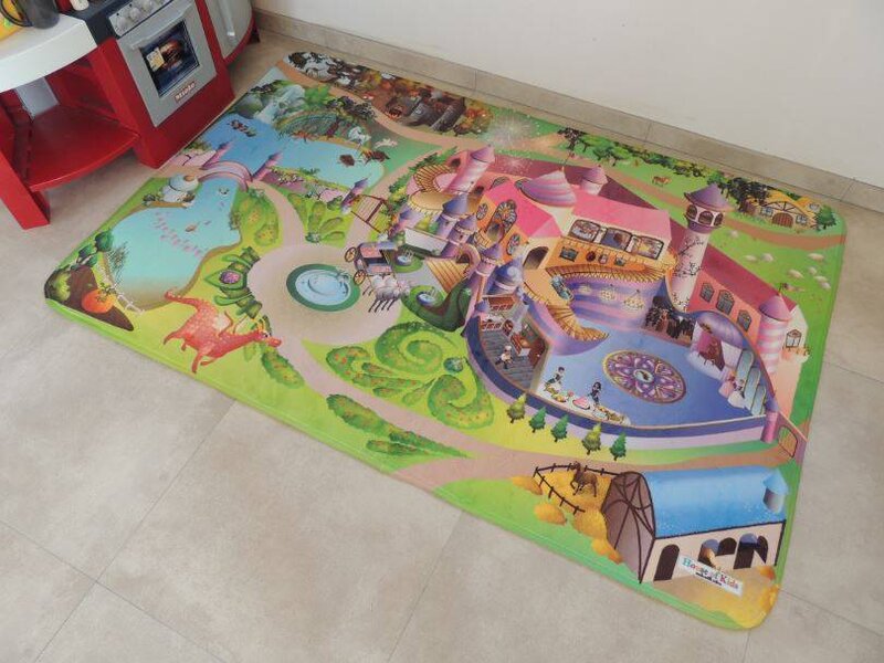 Groot tapijt prinsessen 130x180cm - SUPERZACHT