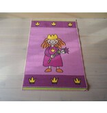 Tapijt kinderkamer met prinses 80x120cm