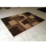 Hoogpolig modern tapijt SHADOW bruin 160x230