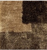 Hoogpolig modern tapijt SHADOW bruin 160x230