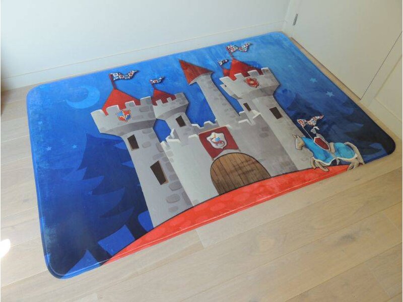 Groot tapijt voor op de jongenskamer 130x180cm - SUPERZACHT