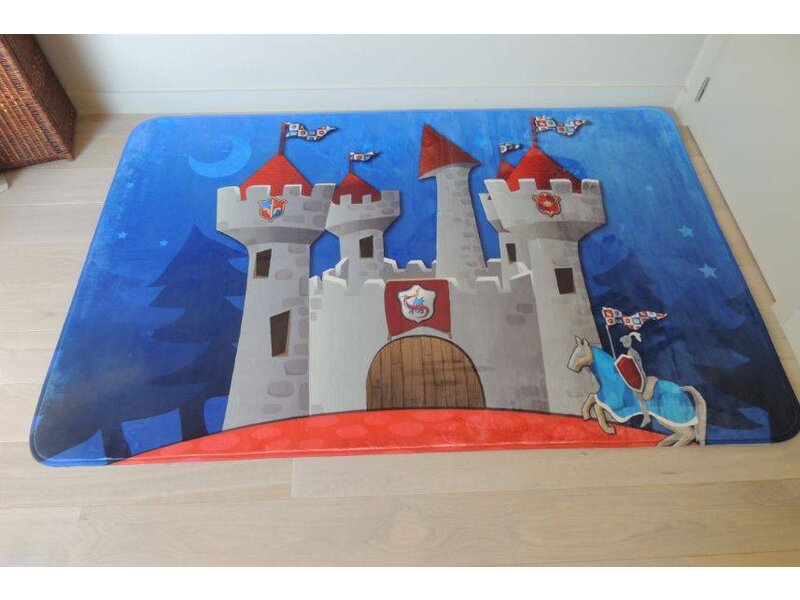 Groot tapijt voor op de jongenskamer 130x180cm - SUPERZACHT