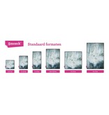 Stoer full colour geprint tapijt met industriële look