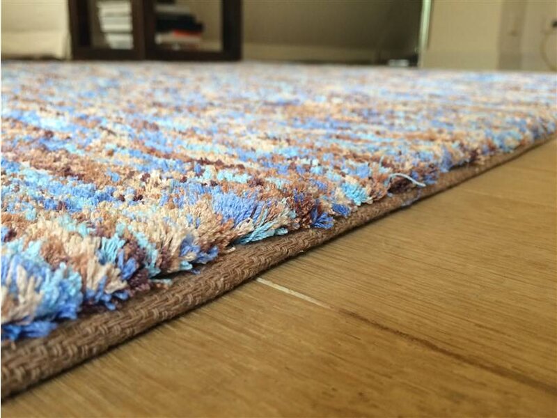 Hoogpolig design tapijt Cocktail met superzachte garens