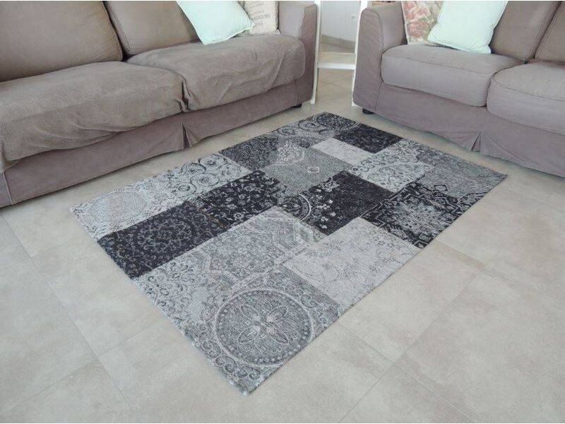 Vlak vintage tapijt - 91510 - 120x170 of 150x230