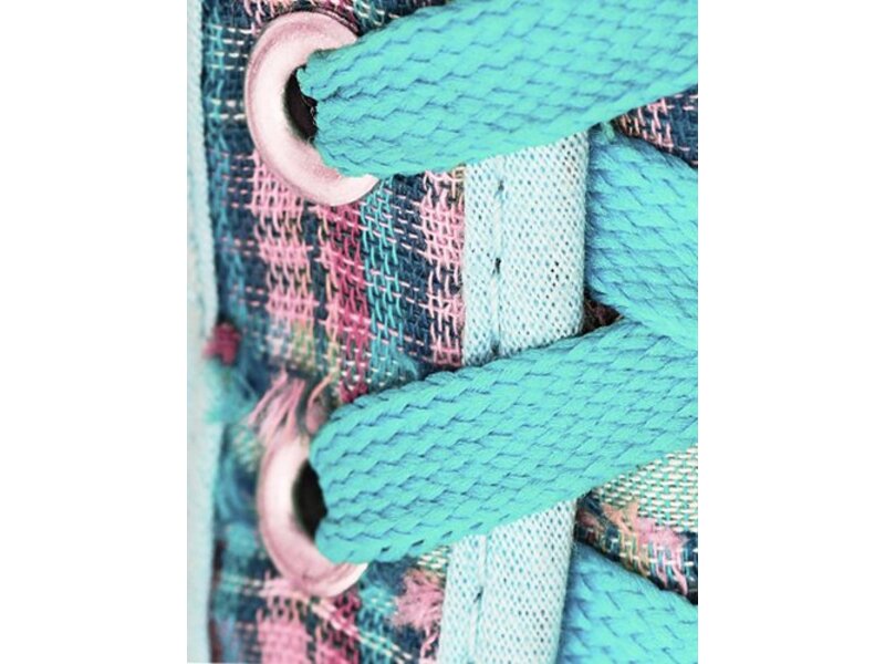 Leuk full colour geprint tapijt veters