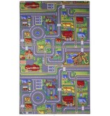 Speeltapijt verkeer 100x165