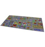 Extra groot tapijt met straten 140x200