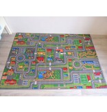 Extra groot tapijt met straten 140x200
