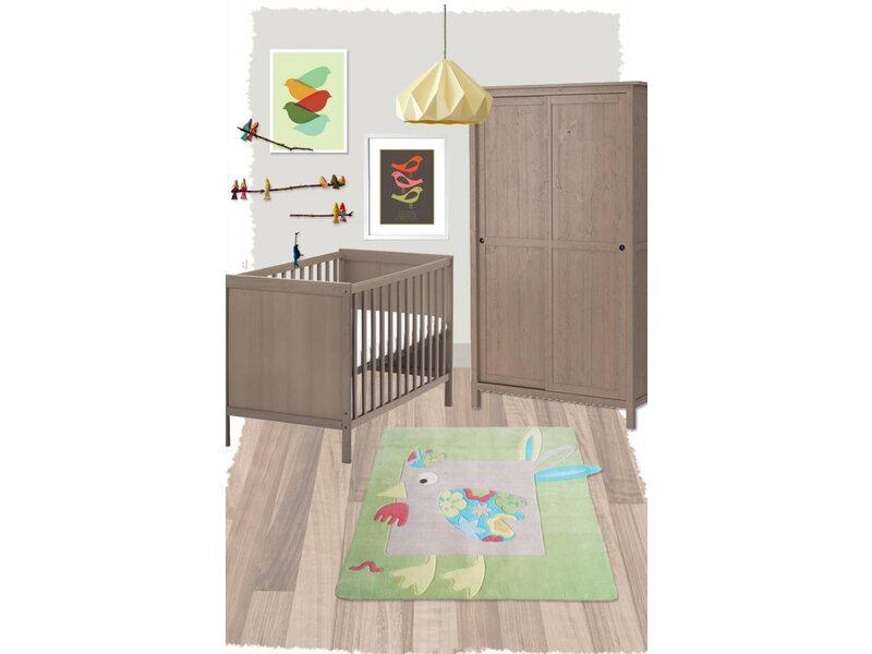 Leuke decoratie babykamer Kip
