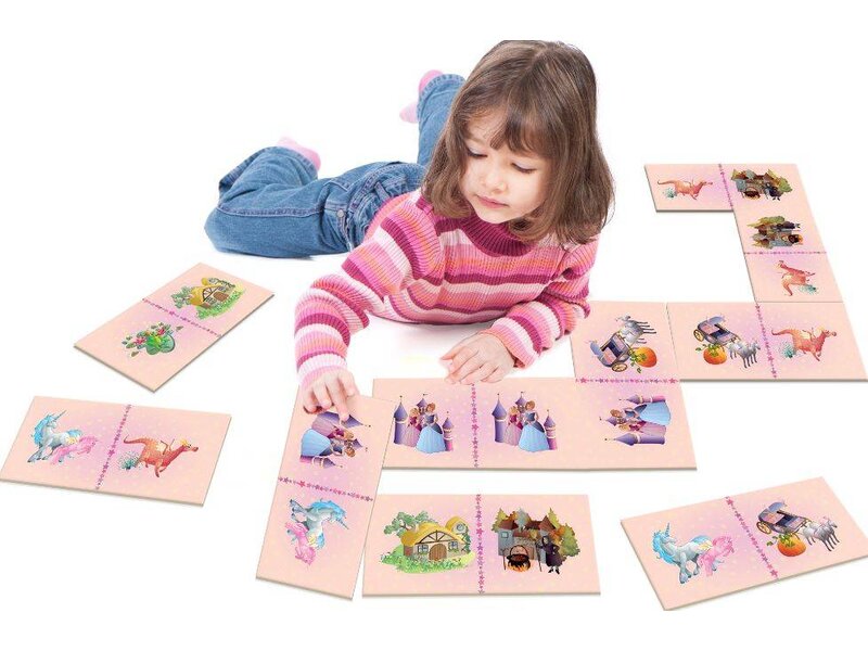 Reuze Dominospel Prinsessen