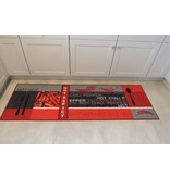 Grote kleurrijke keukenmat 67x200cm