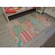 Tapijt kinderkamer met patchwork motief