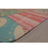 Groot retro tapijt voor de kinderkamerr 130x190cm - SUPERZACHT