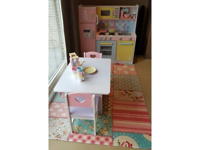 Groot retro tapijt voor de kinderkamerr 130x190cm - SUPERZACHT